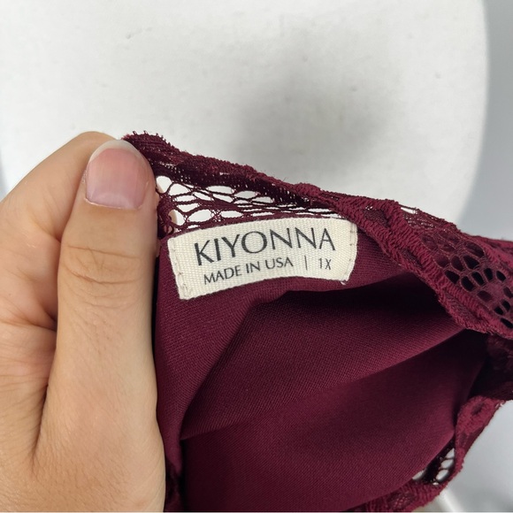 NEW Kiyonna Mademoiselle lace cocktail dress - Picture 9 of 10